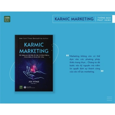 Sách Karmic Marketing – Chiến lược bán hàng hiện đại, giá ưu đãi 69.500₫ (giảm 19%)