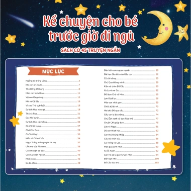 Sách Kể Chuyện Trước Giờ Đi Ngủ - 45 Truyện Ngắn Hình Ảnh Sinh Động, Giá 69.000đ