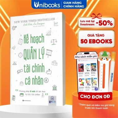 Sách Kế Hoạch Quản Lý Tài Chính Cá Nhân - Phương Pháp 9 Bước Đạt Tự Do Tài Chính - Bizbooks 128k