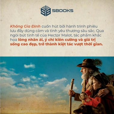 Sách Không Gia Đình Hector Malot - Giá 168.000₫, tặng bookmark - Sbooks