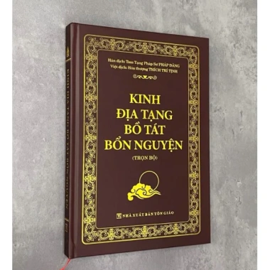 Sách Kinh Địa Tạng Bồ Tát Bổn Nguyện Trọn Bộ - Bản Xịn Giấy Đẹp Giá Ưu Đãi 30k