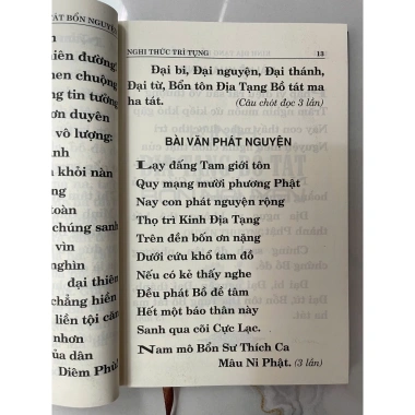 Sách Kinh Địa Tạng Bồ Tát Bổn Nguyện Trọn Bộ - Bản Xịn Giấy Đẹp Giá Ưu Đãi 30k