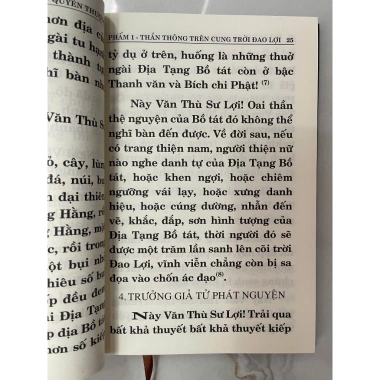Sách Kinh Địa Tạng Bồ Tát Bổn Nguyện Trọn Bộ - Bản Xịn Giấy Đẹp Giá Ưu Đãi 30k