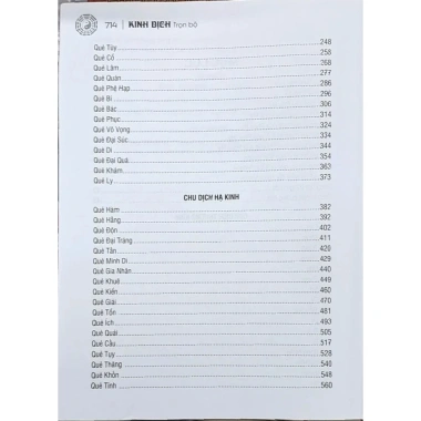 Sách Kinh Dịch bìa cứng trắng 285k - Giá chỉ 225.150 VNĐ, giảm giá hấp dẫn 3 Sách Kinh Dịch bìa cứng trắng 285k - Giá chỉ 225.150 VNĐ, giảm giá hấp dẫn 3