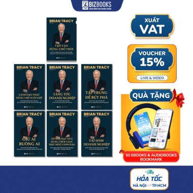 Sách Kinh Doanh Brian Tracy - Kỹ Năng Quản Lý, Phát Triển Doanh Nghiệp SME A-Z, Giá 140.000đ
