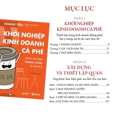 Sách Kinh Doanh Cà Phê 8 Bước Xây Thành Công Từ 0 - Bí Quyết Mở Quán Café Đông 146.990 VND 3