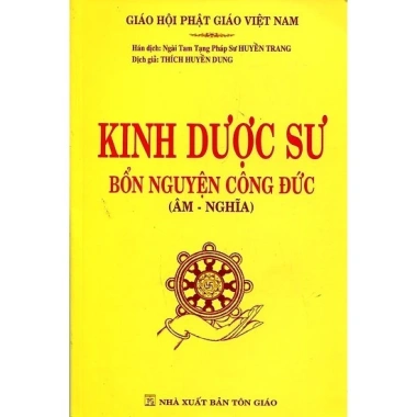 Sách Kinh Dược Sư Bổn Nguyện Công Đức Âm Nghĩa bìa mềm - Giá ưu đãi 60.000đ, giảm 22%