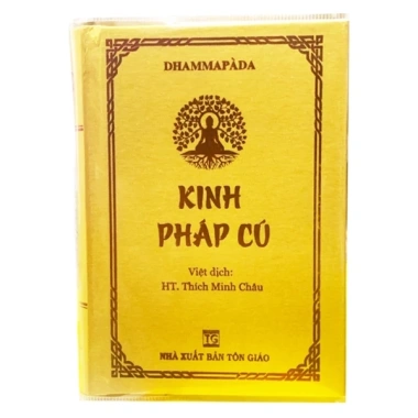 Sách Kinh Pháp Cú Bìa Cứng Bỏ Túi – HT Thích Minh Châu, Tặng Quyển Bỏ Tất Cả + Tờ Chú Đại Bi – Giá 52.000₫