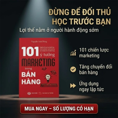 Sách Kinh tế Marketing 101 ý tưởng bán hàng Nguyễn Anh Dũng Giá chỉ 99.000đ NSKT SBOOKS
