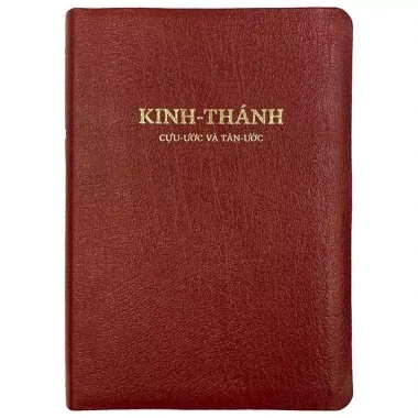 Sách Kinh Thánh Cựu Ước và Tân Ước Bìa Da Màu Đen hoặc Đỏ Khóa Kéo - Giá Ưu Đãi 665.000₫ 2 Sách Kinh Thánh Cựu Ước và Tân Ước Bìa Da Màu Đen hoặc Đỏ Khóa Kéo - Giá Ưu Đãi 665.000₫ 2