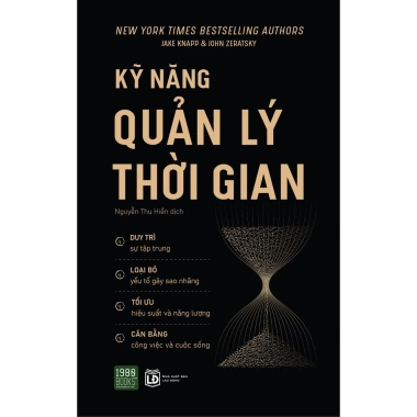 Sách Kỹ Năng Quản Lý Thời Gian - Tăng Hiệu Suất Làm Việc, Giá Ưu Đãi 126.750 VND