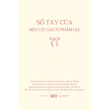 Sách Kỹ Năng Sổ Tay Của Một Cô Gái Có Phẩm Giá - Giá chỉ 73.100₫, ưu đãi đặc biệt