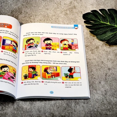 Sách Kỹ Năng Sống Trẻ Em – Học Tự Bảo Vệ Bản Thân, Bìa Mềm Hình Ảnh Sinh Động