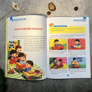 Sách Kỹ Năng Sống Trẻ Em Phát Triển Tự Lập Bìa Mềm Hình Ảnh Sinh Động - VTM 2