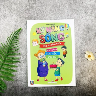 Sách Kỹ Năng Sống Trẻ - Học Giao Tiếp và Ứng Xử, Bìa Mềm Hình Ảnh Sinh Động, Giá Ưu Đãi 73.600đ