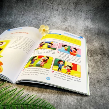 Sách Kỹ Năng Sống Trẻ - Học Giao Tiếp và Ứng Xử, Bìa Mềm Hình Ảnh Sinh Động, Giá Ưu Đãi 73.600đ