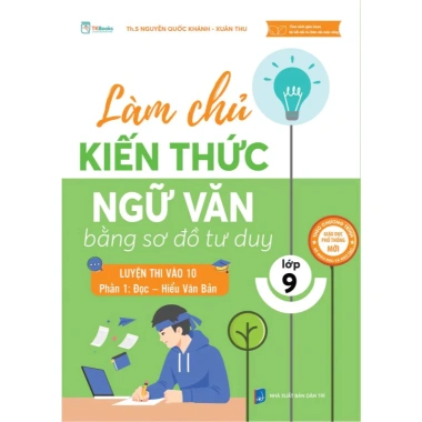 Sách Làm Chủ Kiến Thức Ngữ Văn 9 Luyện Thi Vào 10 Phần 1 Đọc Hiểu Văn Bản SGK Kết Nối Tri Thức Giá Ưu Đãi 122.840 VND