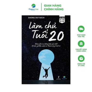 Sách Làm Chủ Tuổi 20 Phiên Bản Mới Dành Cho Độc Giả 16-30 Tuổi Giá Ưu Đãi 198.000 Sách Làm Chủ Tuổi 20 Phiên Bản Mới Dành Cho Độc Giả 16-30 Tuổi Giá Ưu Đãi 198.000