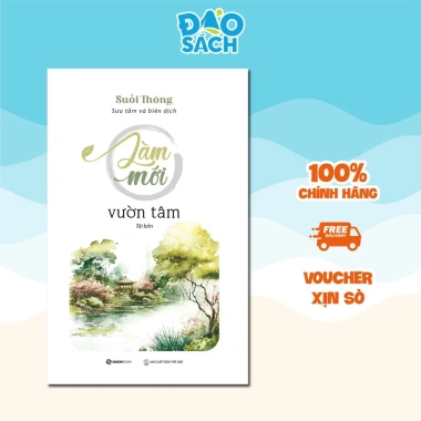 Sách Làm Mới Vườn Tâm - Học thiền, Giá chỉ 96.800đ, giảm so với 123.904đ 2 Sách Làm Mới Vườn Tâm - Học thiền, Giá chỉ 96.800đ, giảm so với 123.904đ 2