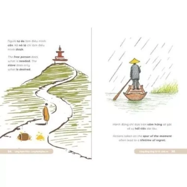 Sách Lãnh Đạo Chính Mình - Câu Nói Đổi Đời Song Ngữ N. Đoàn Kim Sơn - 175k
