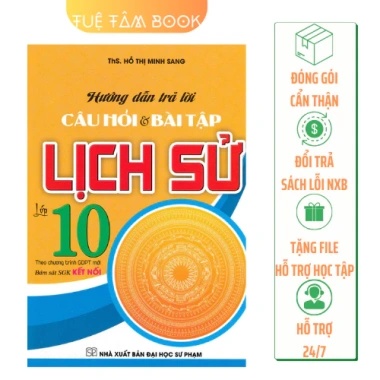 Sách Lịch sử 10 – Hướng dẫn trả lời câu hỏi & bài tập, kết nối tri thức, giá 40.500đ