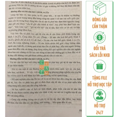 Sách Lịch sử 10 – Hướng dẫn trả lời câu hỏi & bài tập, kết nối tri thức, giá 40.500đ