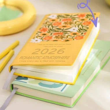 Sách lịch trình 2.026 A6 - Sổ tay kế hoạch ngày & tuần, 2 trang mỗi tuần, giá 132.164₫