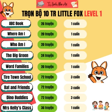 Sách Little Fox Level 1: Who Am I, Bat and Friends, kèm video audio, chỉ 135.000₫ 2 Sách Little Fox Level 1: Who Am I, Bat and Friends, kèm video audio, chỉ 135.000₫ 2