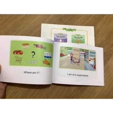 Sách Little Fox Level 1: Who Am I, Bat and Friends, kèm video audio, chỉ 135.000₫