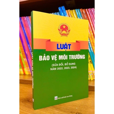 Sách Luật Bảo Vệ Môi Trường 2.022-2.024 Cập nhật giá ưu đãi 52.500đ ndbooks 2