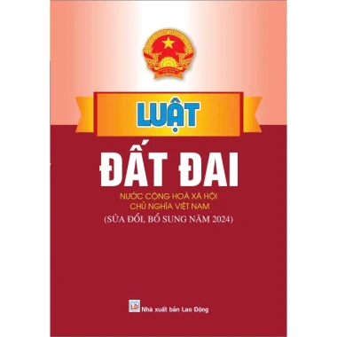 Sách Luật Đất Đai 2.024 Sửa Đổi Bổ Sung - Giá Ưu Đãi 66.750 VND | ndbooks