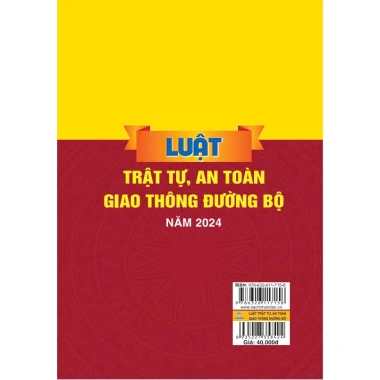 Sách Luật Trật Tự và An Toàn Giao Thông Đường Bộ 2.024: Giá 32.000 VND, mua ngay ndbooks 4