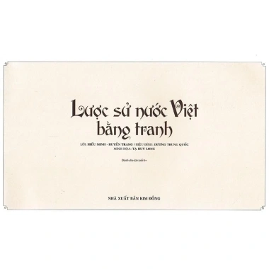 Sách Lược Sử Nước Việt Bằng Tranh - SBOOKS Giá Ưu Đãi 126.000 VND