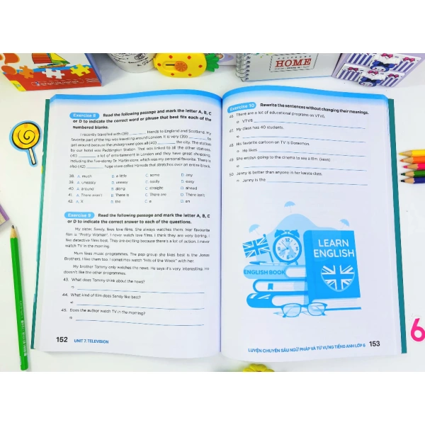 Hình ảnh sản phẩm Sách Luyện Chuyên Sâu Ngữ Pháp & Từ Vựng Tiếng Anh 6 - Global Success - Giá 139,620₫