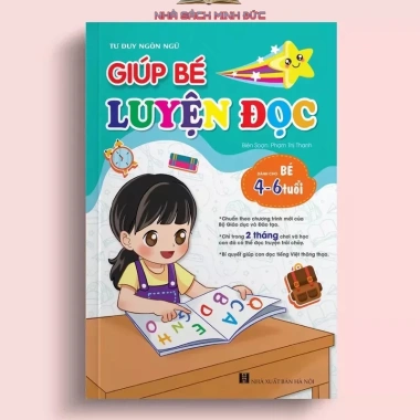 Sách luyện đọc cho bé chuẩn bị vào lớp 1, tăng tự tin, giảm giá 17.000 VND