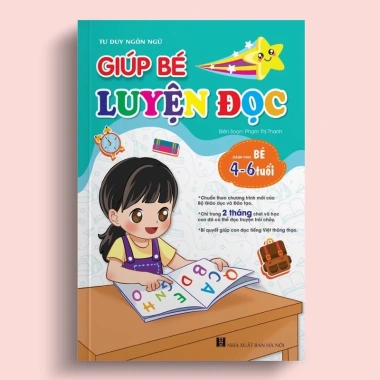 Sách luyện đọc cho bé chuẩn bị vào lớp 1, tăng tự tin, giảm giá 17.000 VND