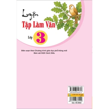 Sách Luyện Tập Làm Văn Lớp 3 GDPT Mới - Cánh Diều Ndbooks Giá Ưu Đãi 79.200 VNĐ