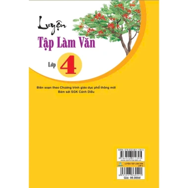 Sách luyện tập làm văn lớp 4 GDPT mới - Cánh Diều Ndbooks, giá ưu đãi 79.200 VND