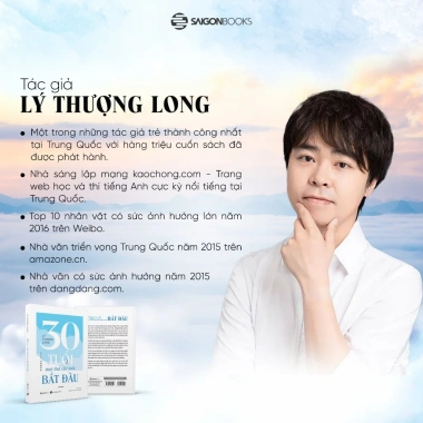 Sách Lý Thượng Long - Mọi Thứ Chỉ Mới Bắt Đầu 30 tuổi - Giá 114.750 VND