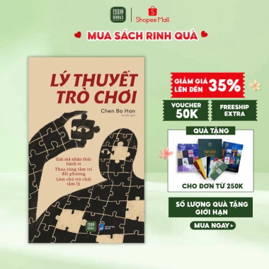 Sách Lý Thuyết Trò Chơi - Cẩm nang chiến lược, tăng kỹ năng chơi, Giá ưu đãi 134.250đ, giảm từ 170.498đ