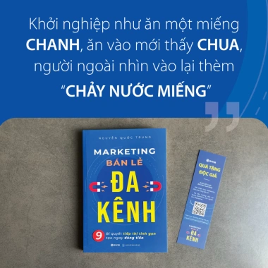 Sách Marketing Bán Lẻ Đa Kênh 9 Bí Quyết Tiếp Thị Tinh Gọn Tạo Dòng Tiền - 164k