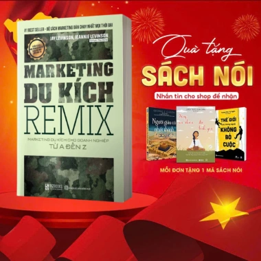 Sách Marketing Du Kích Remix - Chiến lược A-Z cho doanh nghiệp, 164.800 VND