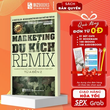 Sách Marketing Du Kích Remix - Chiến lược A-Z cho doanh nghiệp, 164.800 VND