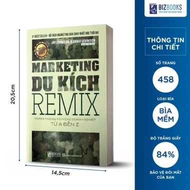 Sách Marketing Du Kích Remix - Chiến lược A-Z cho doanh nghiệp, 164.800 VND
