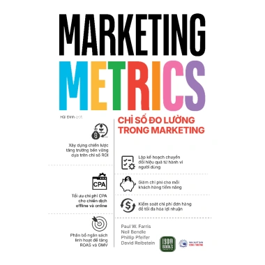 Sách Marketing Metrics – Chỉ số đo lường Marketing, tăng ROI giá ưu đãi 179.250 VND