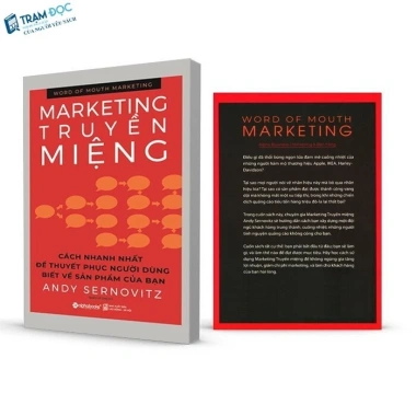 Sách Marketing Truyền Miệng - Chiến Lược Bán Hàng Hiệu Quả, Giá Ưu Đãi 89,250 VND