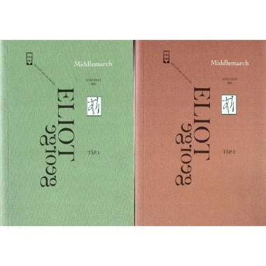 Sách Middlemarch Bộ 2 Tập - Tiểu thuyết kinh điển, Giá ưu đãi 381.220 VND, Giao nhanh