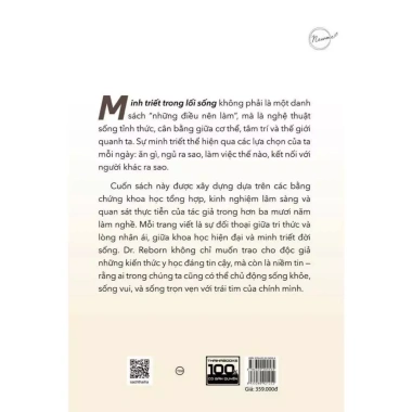 Sách Minh Triết Lối Sống - Dr Reborn Thái Hà - Tư duy, bản thân tốt, 341k 6