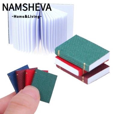 Sách Mini NAMSHEVA Búp Bê Quà Tặng Nhà Búp Bê, Cảnh Đạo Cụ, Ảnh Sách Thu Nhỏ 54.340₫