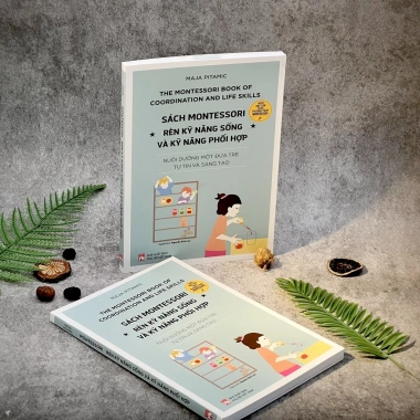 Sách Montessori rèn luyện kỹ năng sống và phối hợp – Giá ưu đãi 105.000đ – Phát triển toàn diện cho trẻ 8